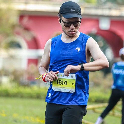 Race photo from BOGORUN 2026