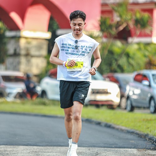 Race photo from BOGORUN 2026