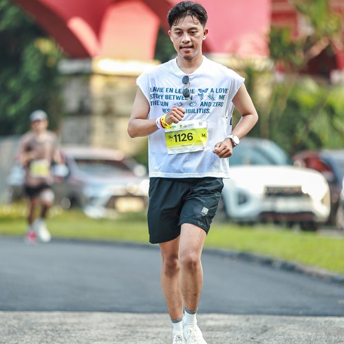 Race photo from BOGORUN 2026