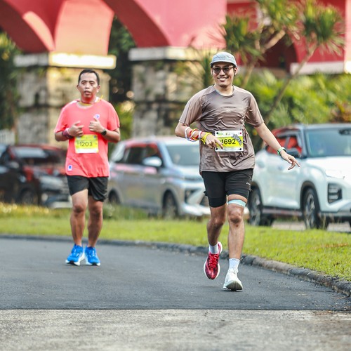 Race photo from BOGORUN 2026