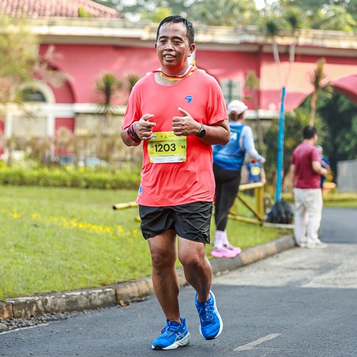 Race photo from BOGORUN 2026