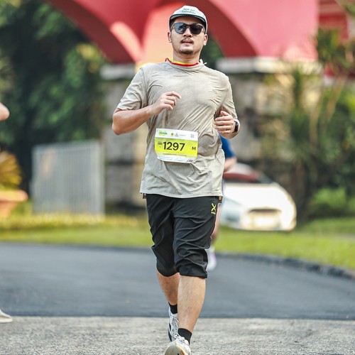 Race photo from BOGORUN 2026