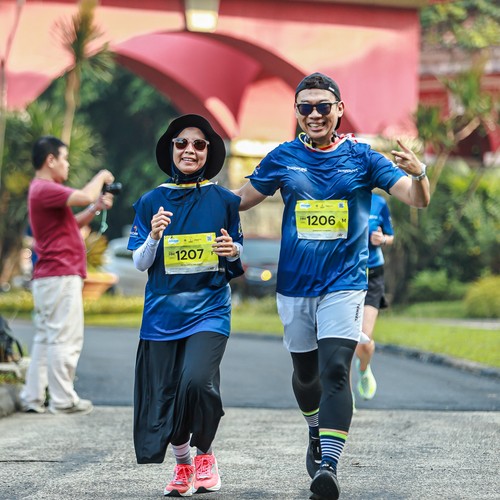 Race photo from BOGORUN 2026