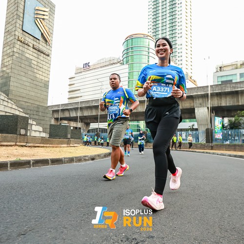Race photo from ISOPLUS RUN 2026 - JAKARTA