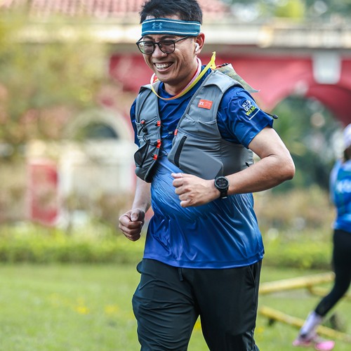 Race photo from BOGORUN 2026