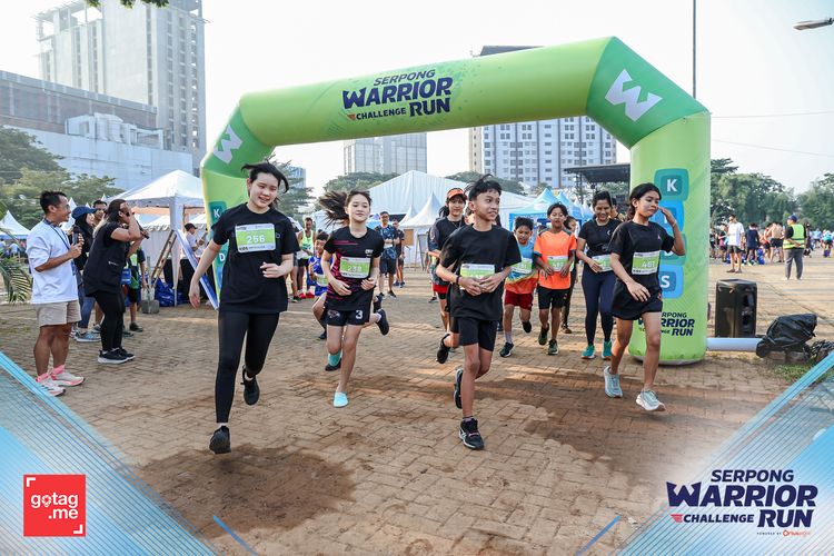Race photo from SERPONG WARRIOR CHALLENGE RUN