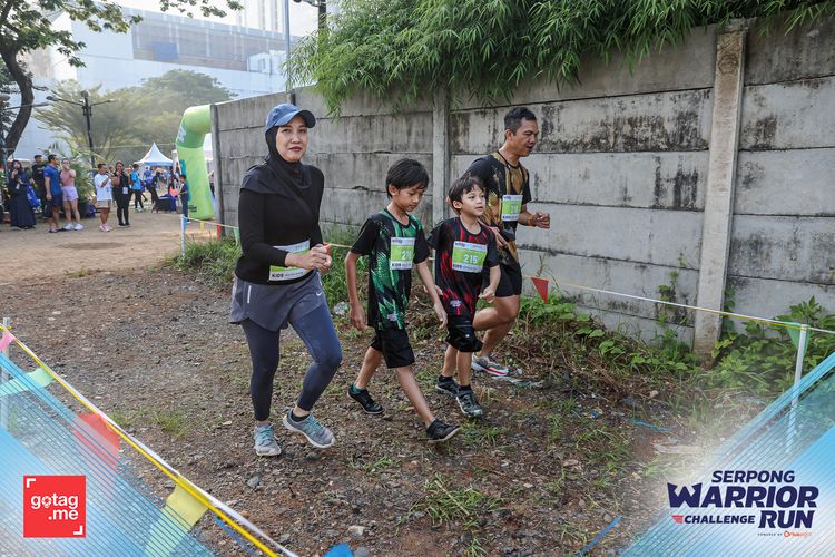 Race photo from SERPONG WARRIOR CHALLENGE RUN