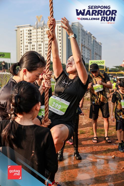 Race photo from SERPONG WARRIOR CHALLENGE RUN