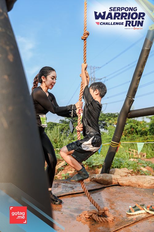 Race photo from SERPONG WARRIOR CHALLENGE RUN