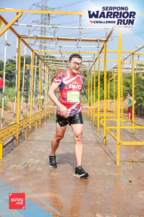 Race photo from SERPONG WARRIOR CHALLENGE RUN