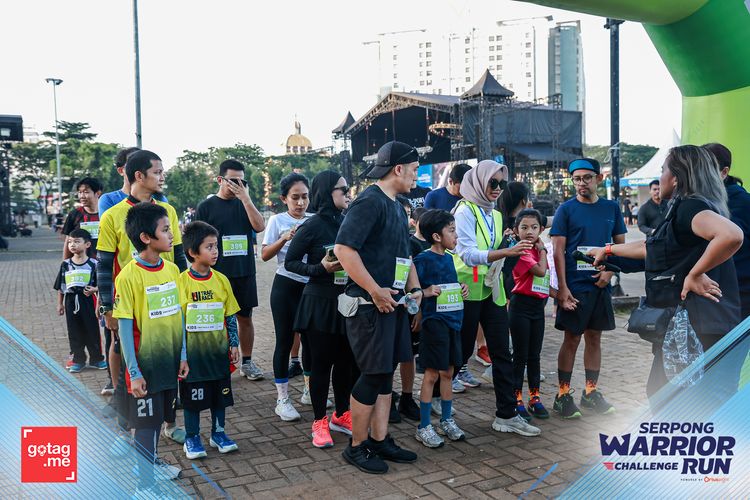 Race photo from SERPONG WARRIOR CHALLENGE RUN