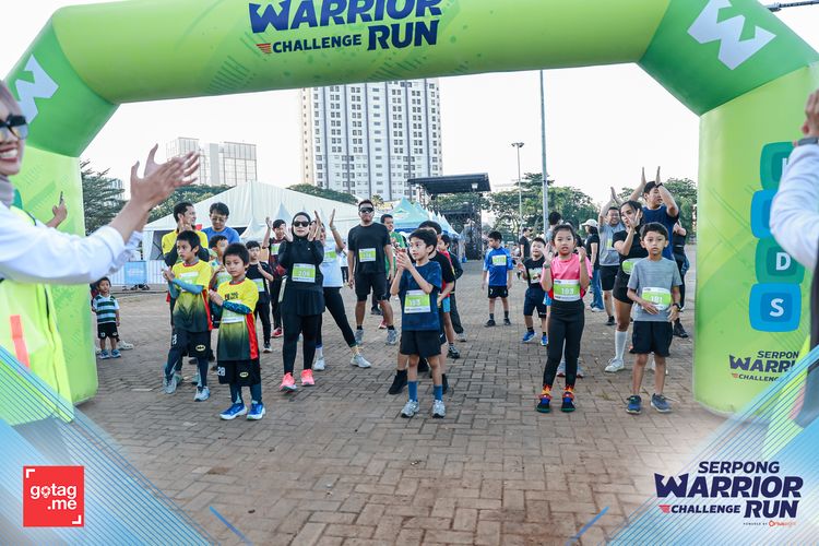 Race photo from SERPONG WARRIOR CHALLENGE RUN
