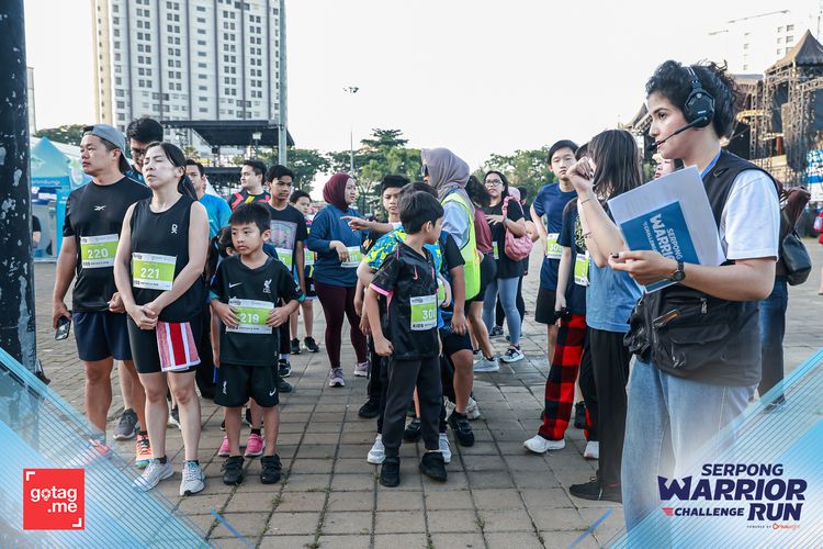 Race photo from SERPONG WARRIOR CHALLENGE RUN