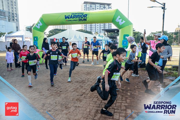 Race photo from SERPONG WARRIOR CHALLENGE RUN