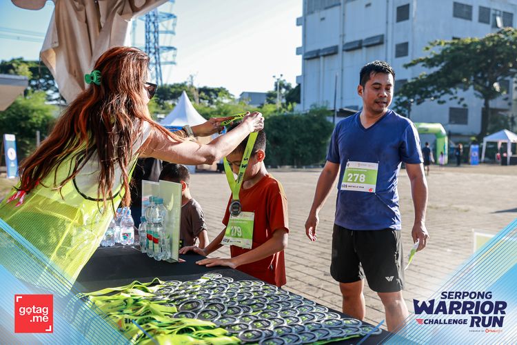 Race photo from SERPONG WARRIOR CHALLENGE RUN