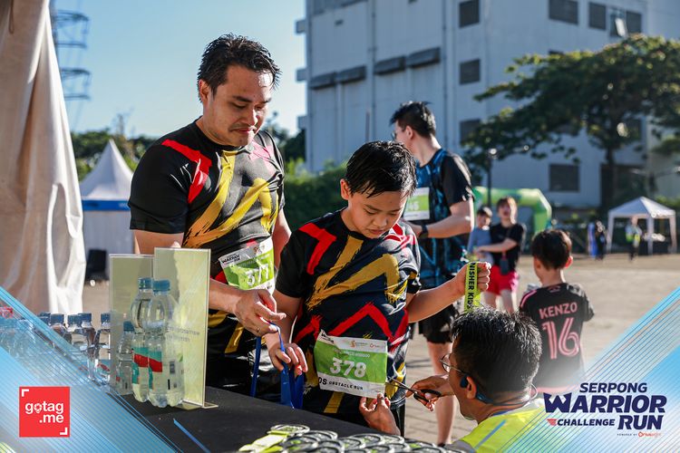 Race photo from SERPONG WARRIOR CHALLENGE RUN