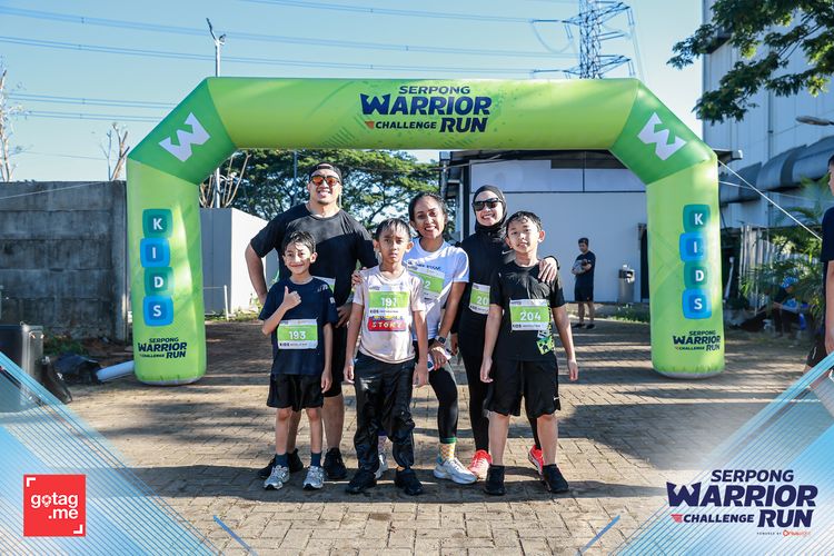 Race photo from SERPONG WARRIOR CHALLENGE RUN