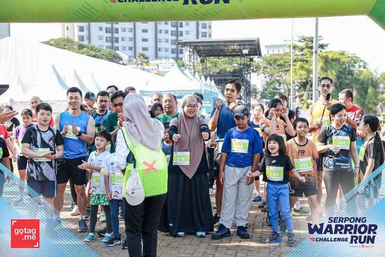 Race photo from SERPONG WARRIOR CHALLENGE RUN