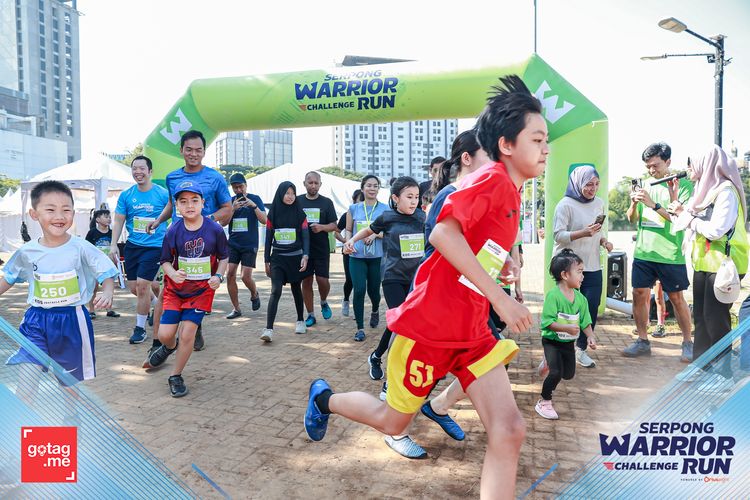 Race photo from SERPONG WARRIOR CHALLENGE RUN