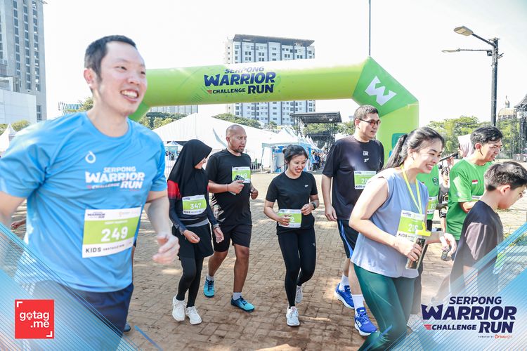 Race photo from SERPONG WARRIOR CHALLENGE RUN