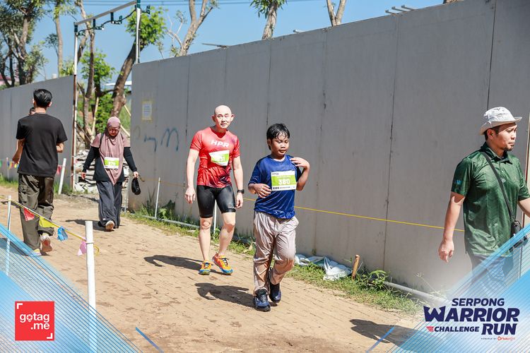 Race photo from SERPONG WARRIOR CHALLENGE RUN