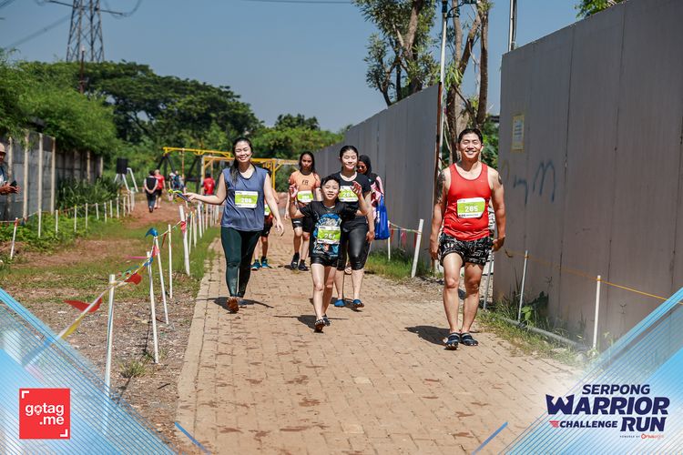 Race photo from SERPONG WARRIOR CHALLENGE RUN