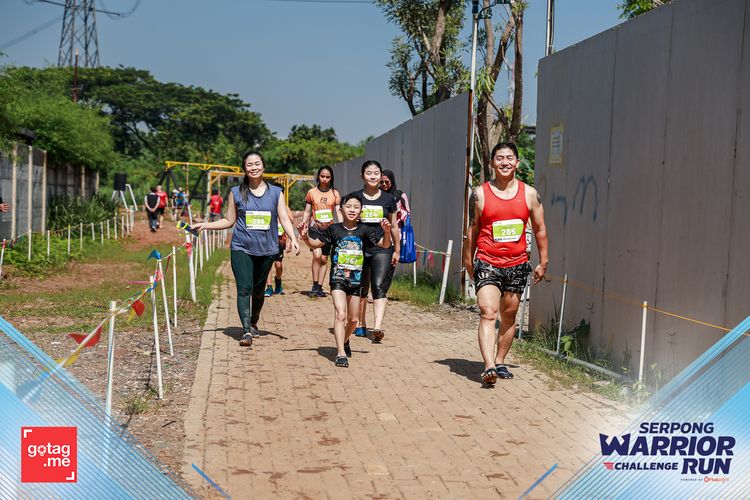 Race photo from SERPONG WARRIOR CHALLENGE RUN