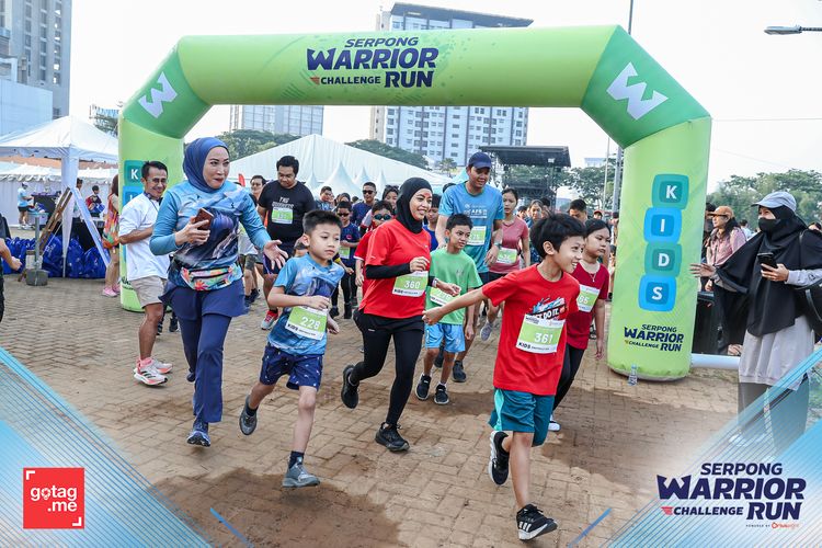 Race photo from SERPONG WARRIOR CHALLENGE RUN