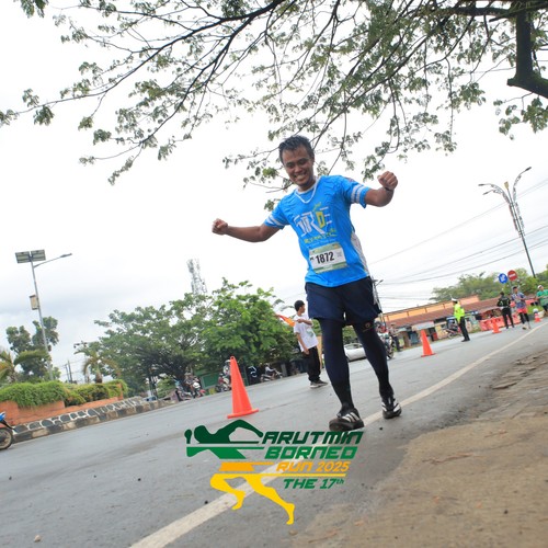 Race photo from ARUTMIN BORNEO RUN 2025