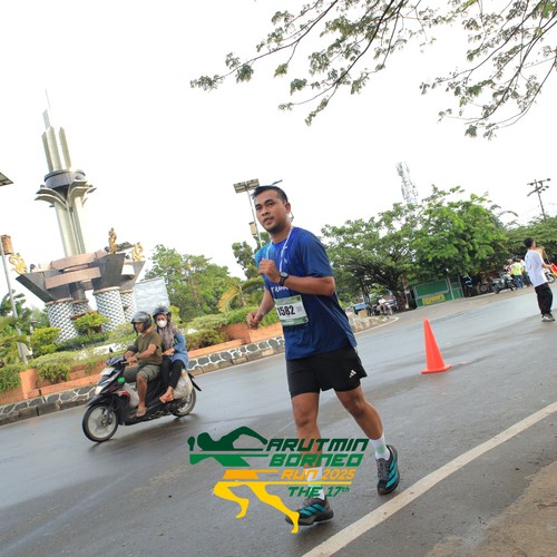 Race photo from ARUTMIN BORNEO RUN 2025
