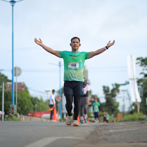 Race photo from ARUTMIN BORNEO RUN 2025