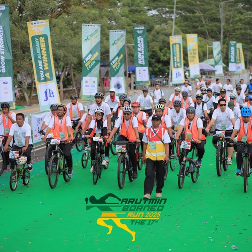 Race photo from ARUTMIN BORNEO RUN 2025