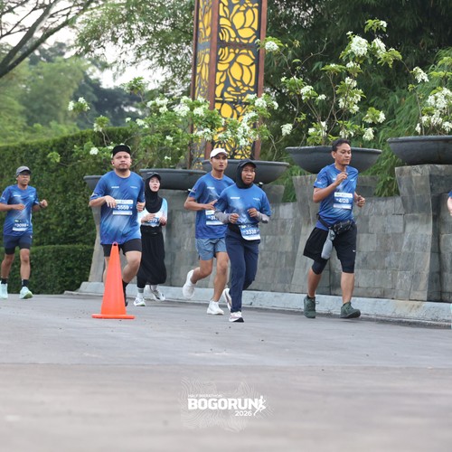 Race photo from BOGORUN 2026