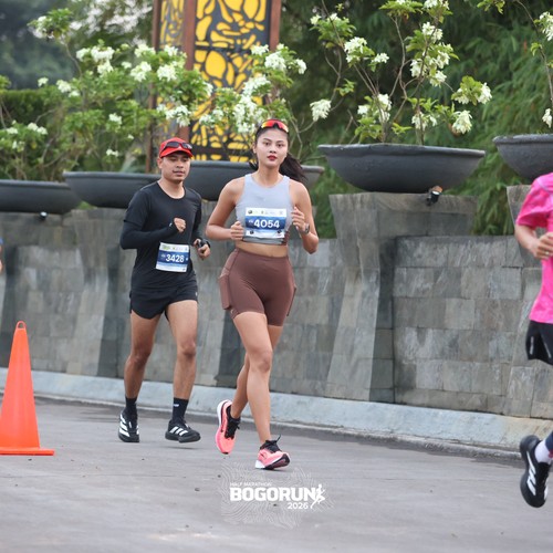 Race photo from BOGORUN 2026