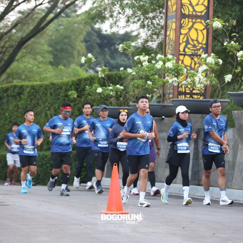 Race photo from BOGORUN 2026