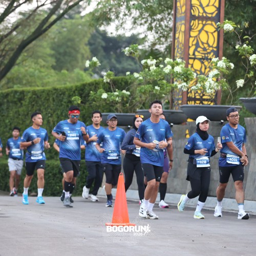 Race photo from BOGORUN 2026