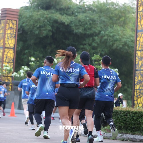 Race photo from BOGORUN 2026