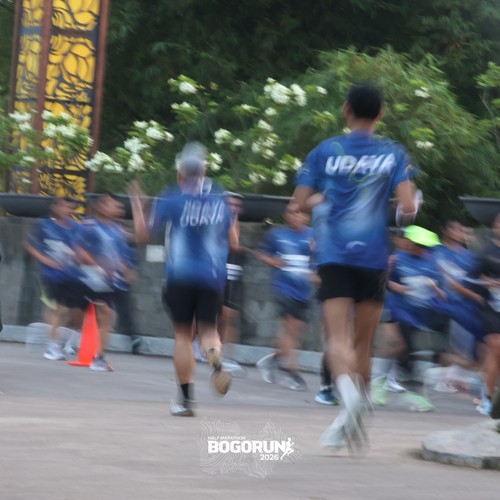 Race photo from BOGORUN 2026