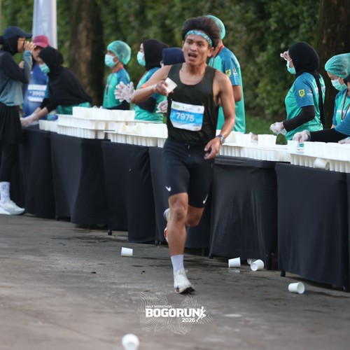 Race photo from BOGORUN 2026