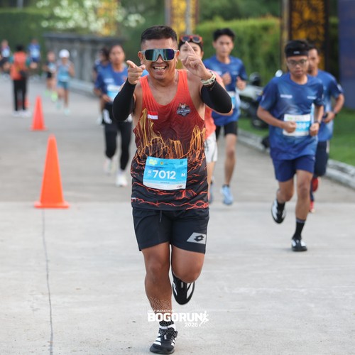 Race photo from BOGORUN 2026