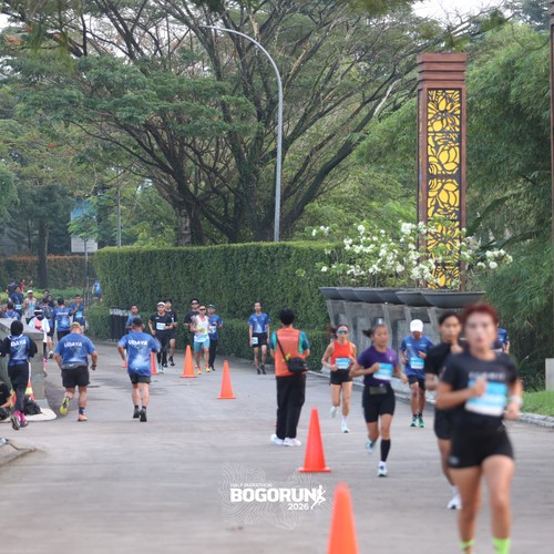 Race photo from BOGORUN 2026
