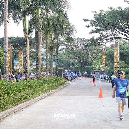 Race photo from BOGORUN 2026