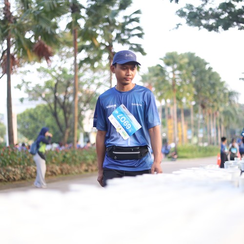 Race photo from BOGORUN 2026