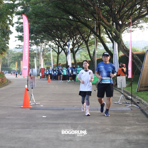Race photo from BOGORUN 2026