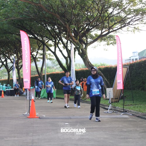 Race photo from BOGORUN 2026