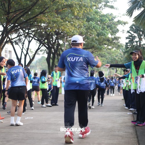 Race photo from BOGORUN 2026