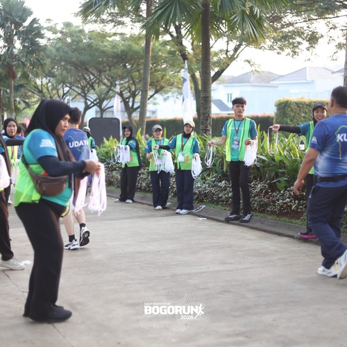 Race photo from BOGORUN 2026