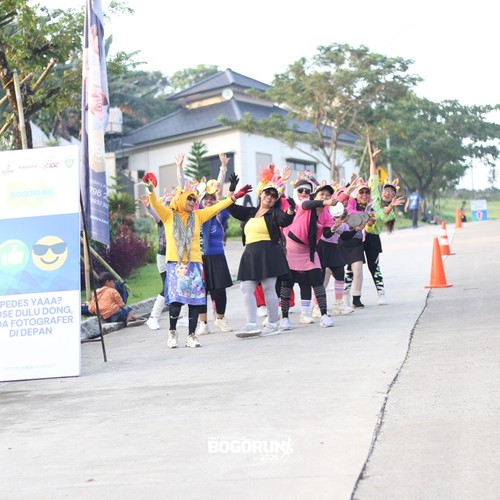 Race photo from BOGORUN 2026