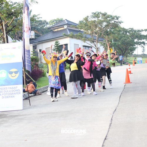 Race photo from BOGORUN 2026