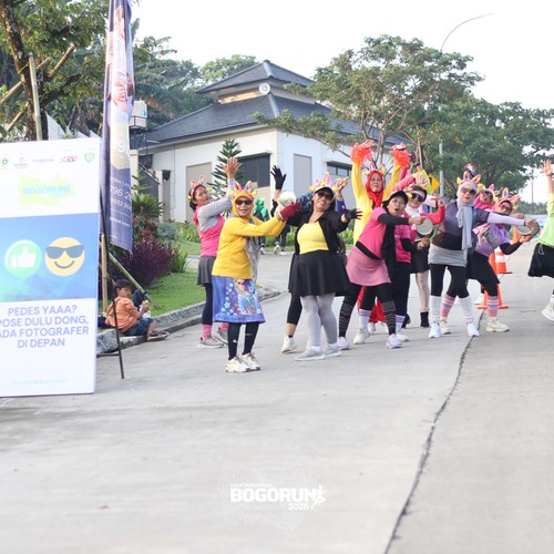Race photo from BOGORUN 2026